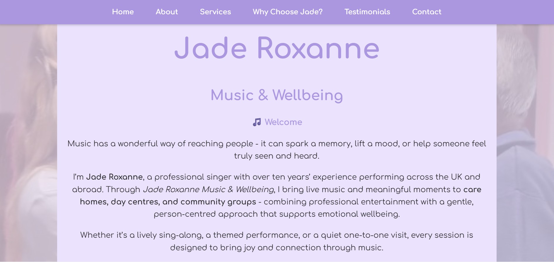 Jade's Website