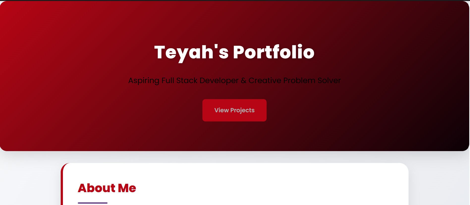 Portfolio Website